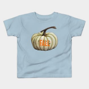 Fall Season Pumpkin Halloween Thanksgiving Kids T-Shirt